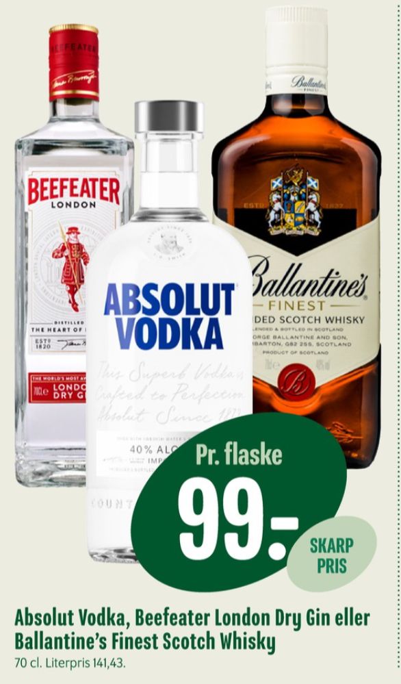 Beefeater London Dry, Gin