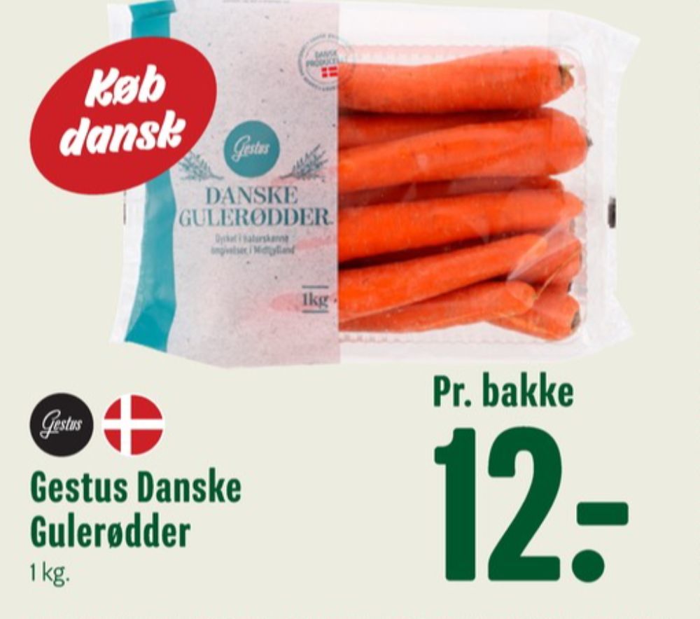 Gestus, Gulerødder