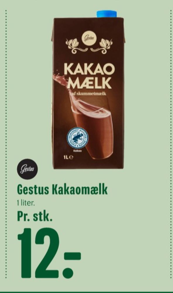 Gestus, Kakaomælk