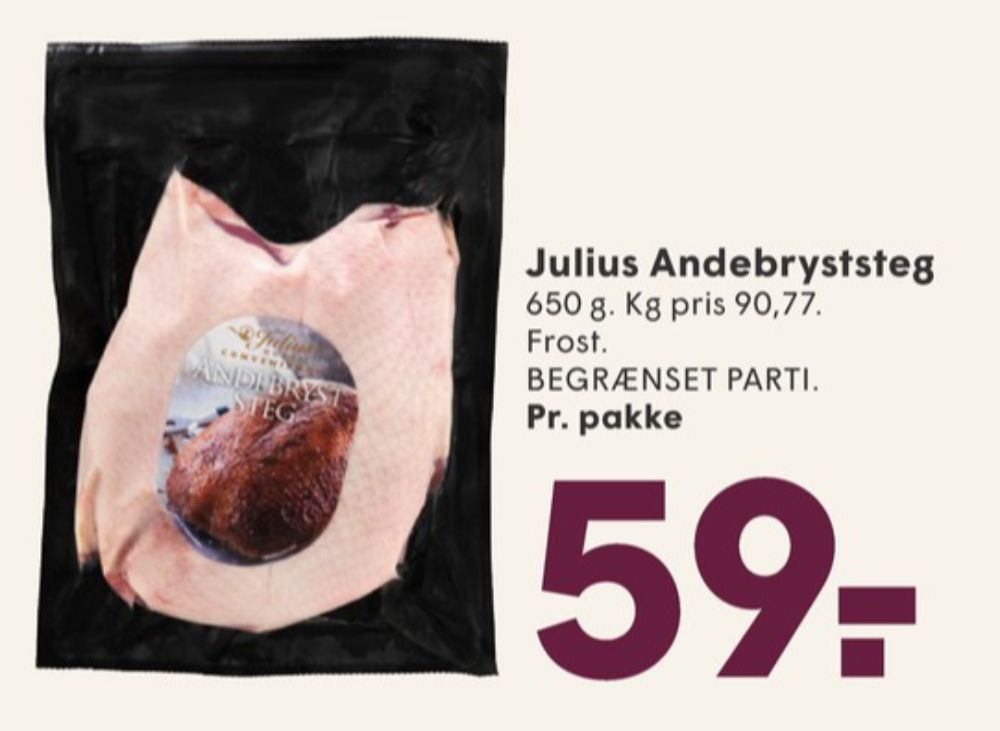 Julius, Andebryststeg