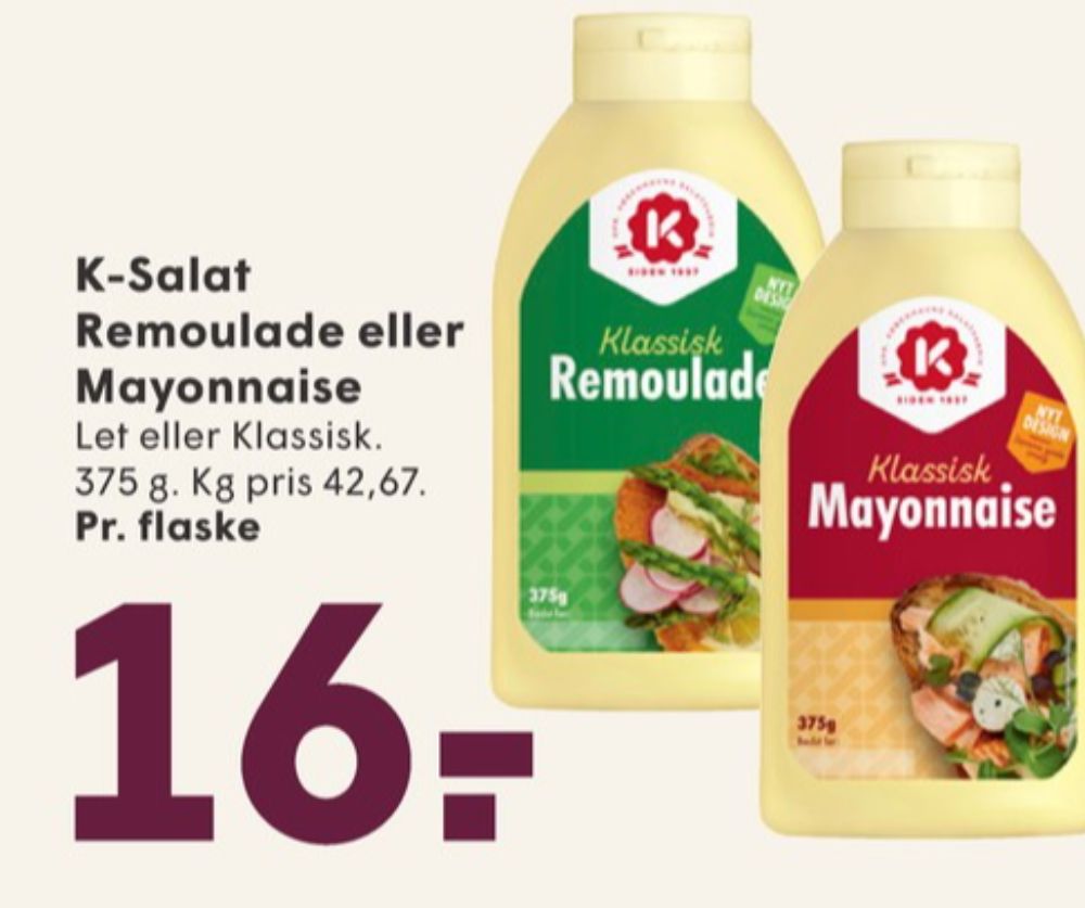K-salat, Mayonnaise Klassisk