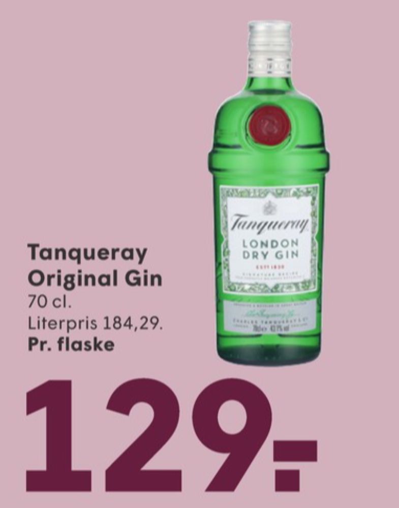Tanqueray London Dry, Gin