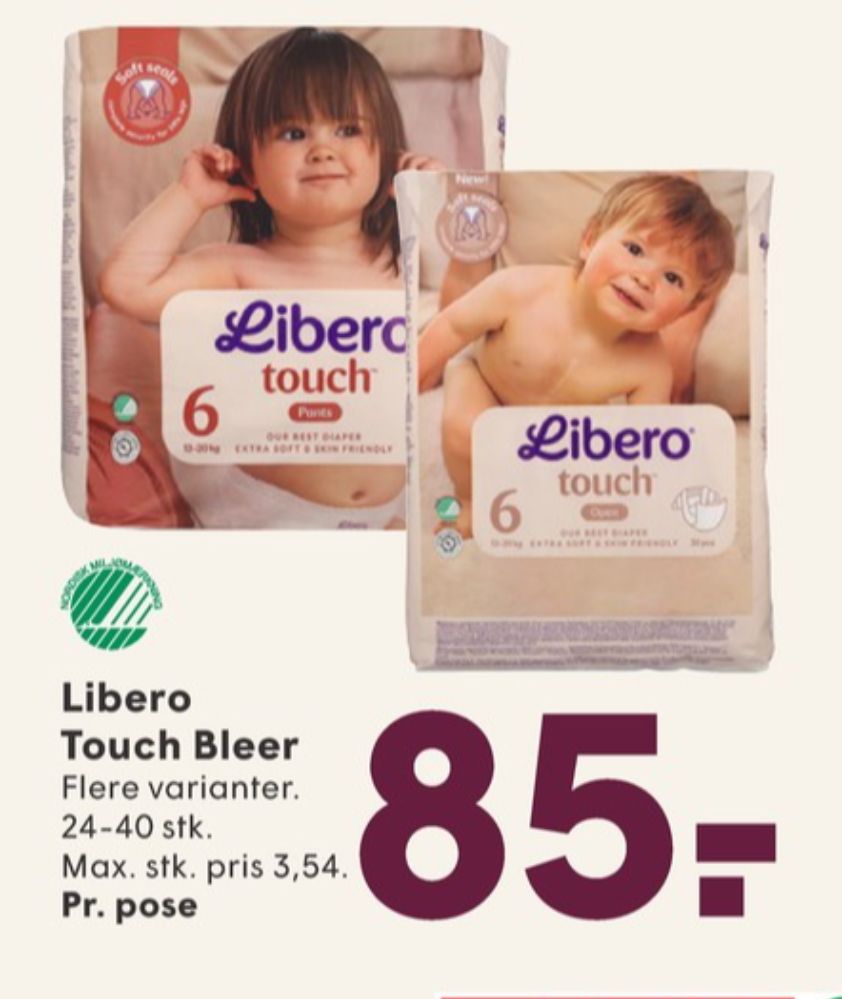 Libero Touch, Bleer str 5 9-14 kg