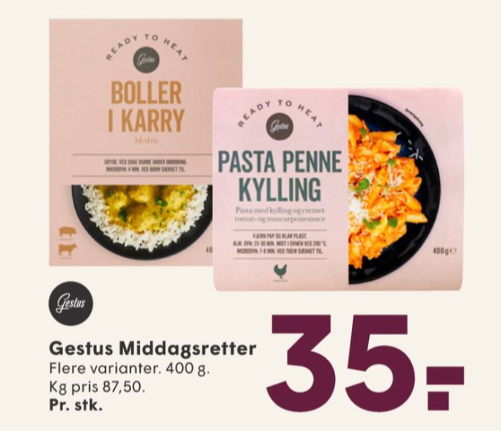 Gestus, Boller i Karry