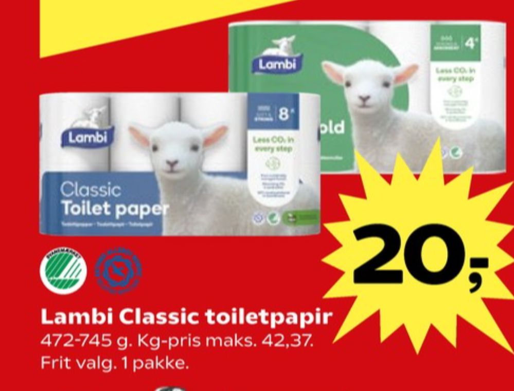Lambi Classic, Køkkenrulle