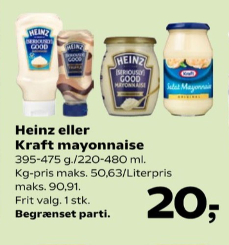 Heinz, Seriously Good Mayonnaise