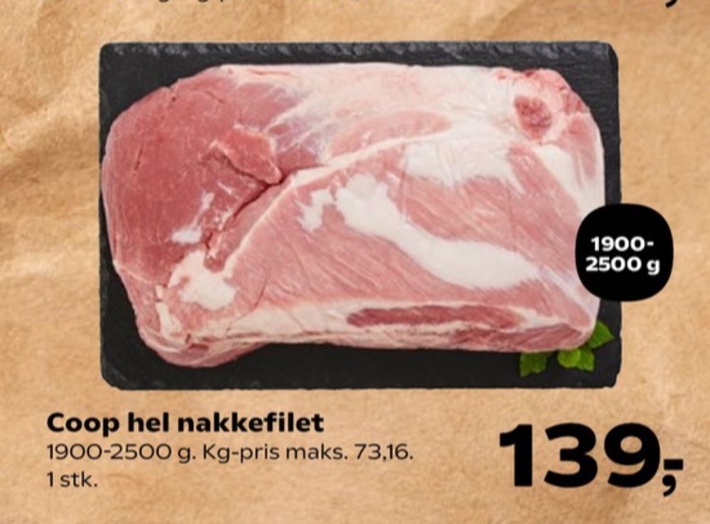 Coop, Nakkefilet