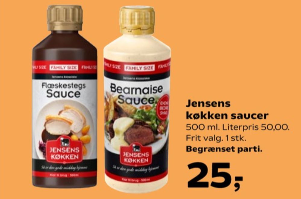 Jensens Køkken, Flæskestegssauce