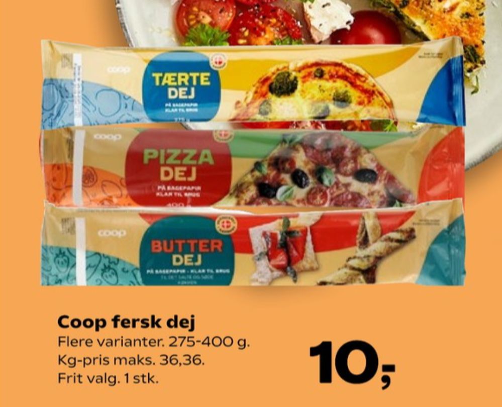 Coop, Pizzadej