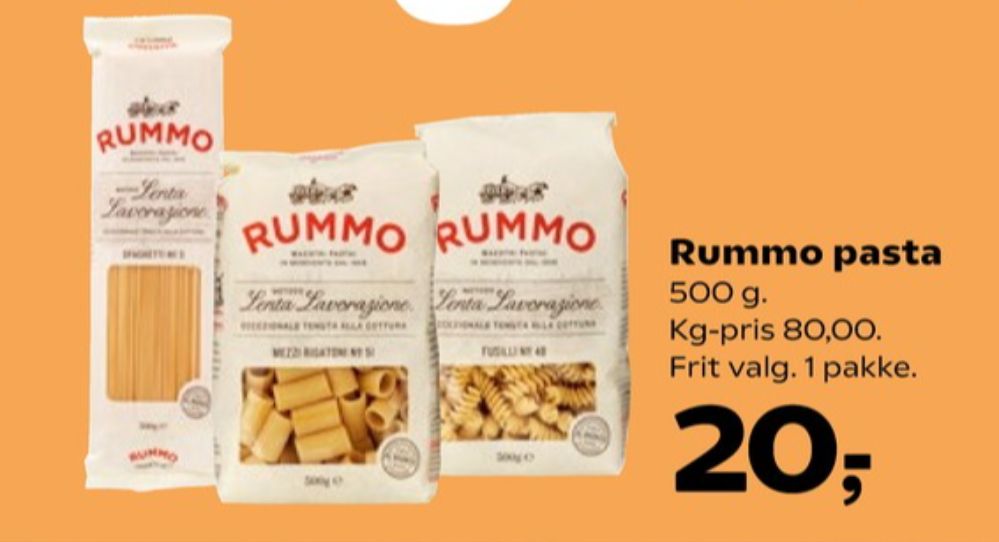 Rummo, Spaghetti