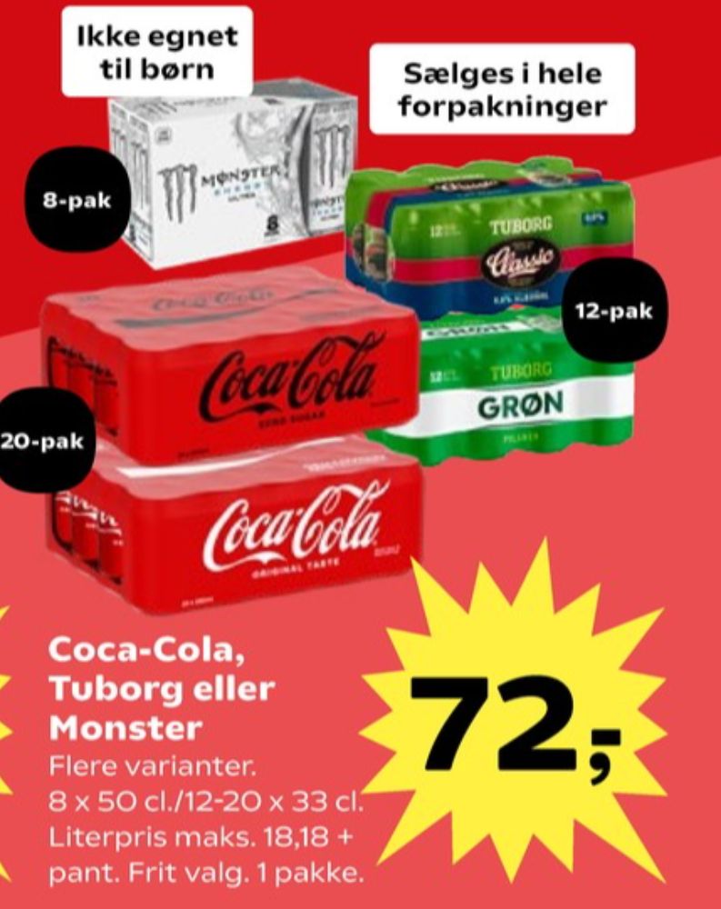 Monster Ultra Energy, Energidrik 8 pk.