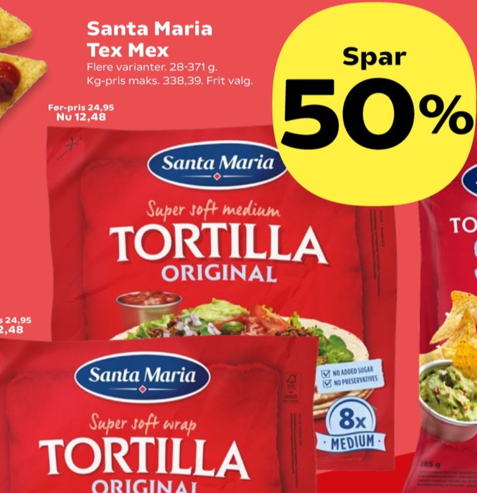 Santa Maria, Tortillawraps Original