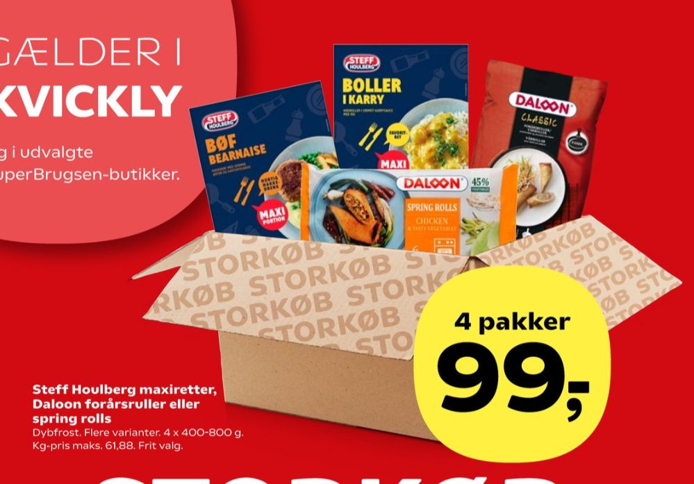 Daloon, Forårsruller