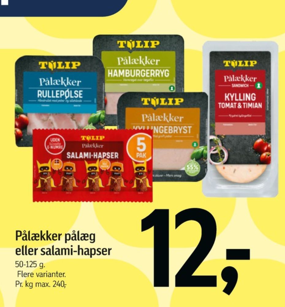 Pålækker, Hamburgerryg
