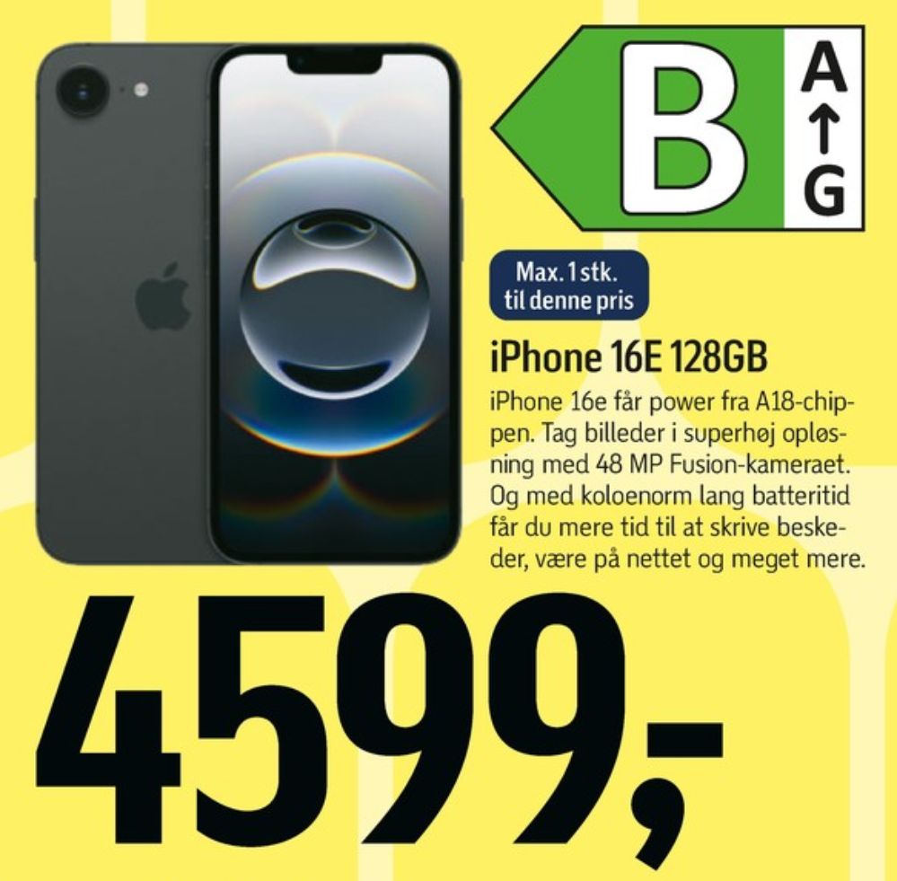 Apple Iphone 16e, Mobiltelefon