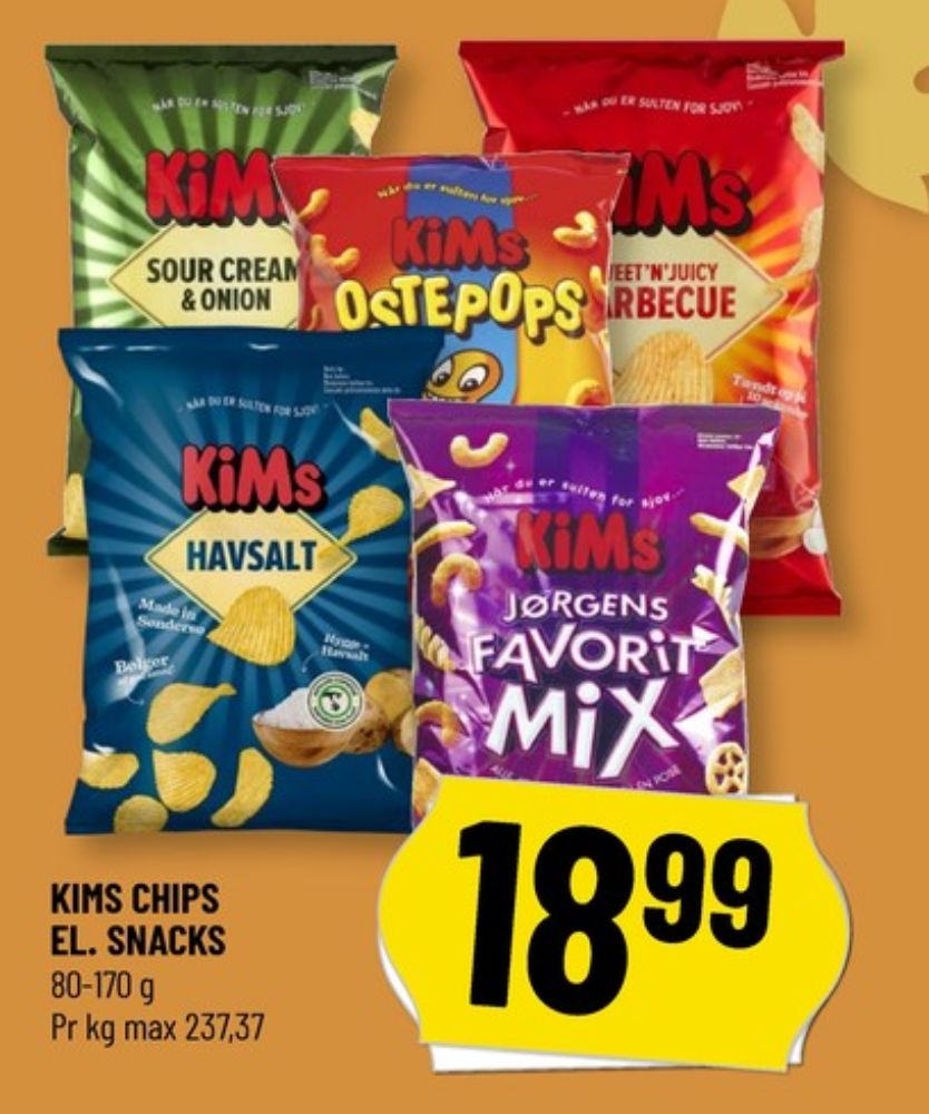 Kims, Havsalt Chips