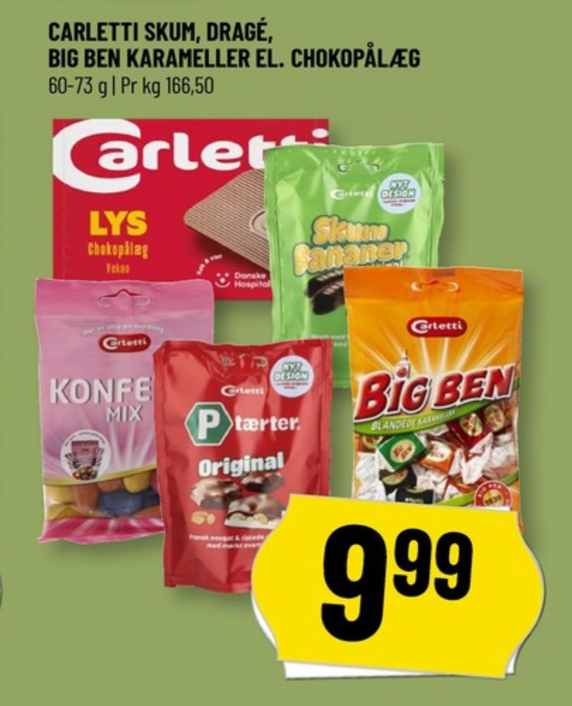 Carletti Konfetti Mix, Dragée