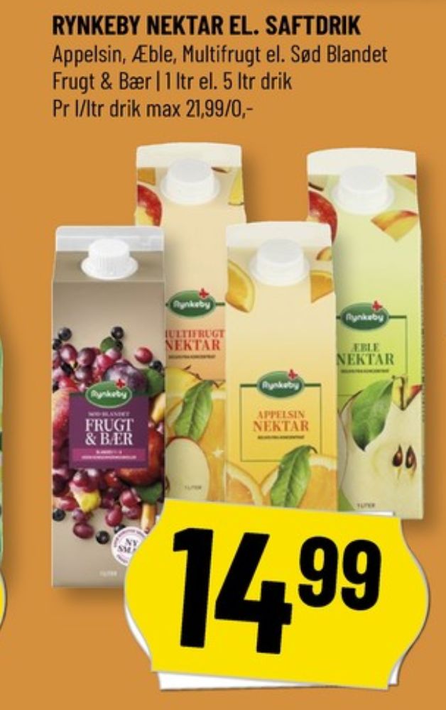 Rynkeby Nektar, Æblejuice