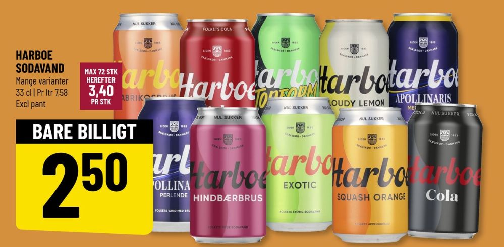 Harboe Exotic, Sodavand