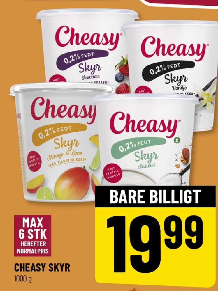 Cheasy, Vanilje Skyr 