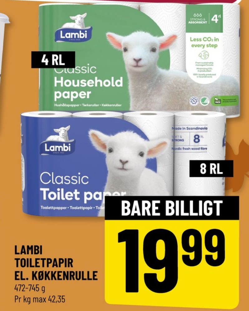 Lambi Classic, Køkkenrulle