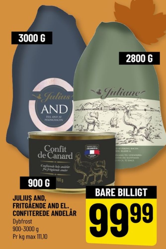 Confiterede Andelår