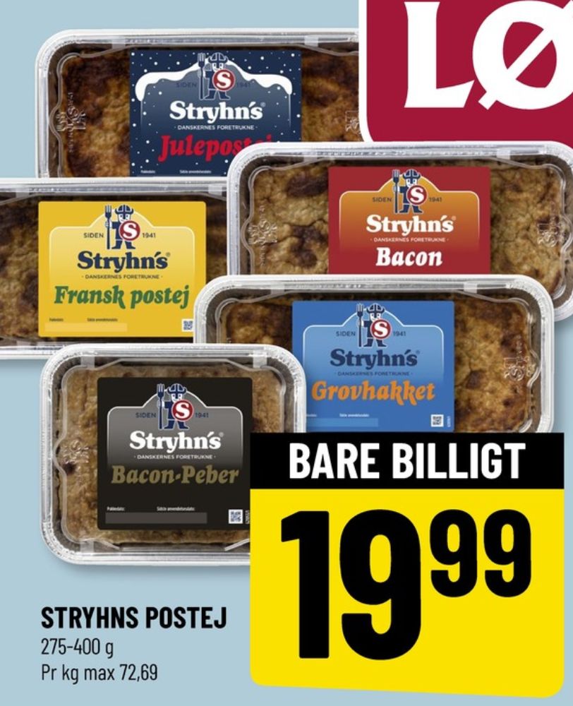 Stryhns Bacon, Leverpostej