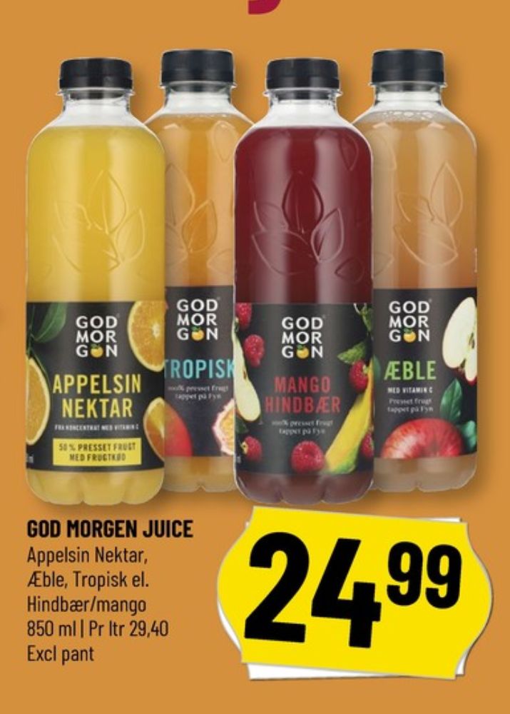 GodMorgen, Æblejuice