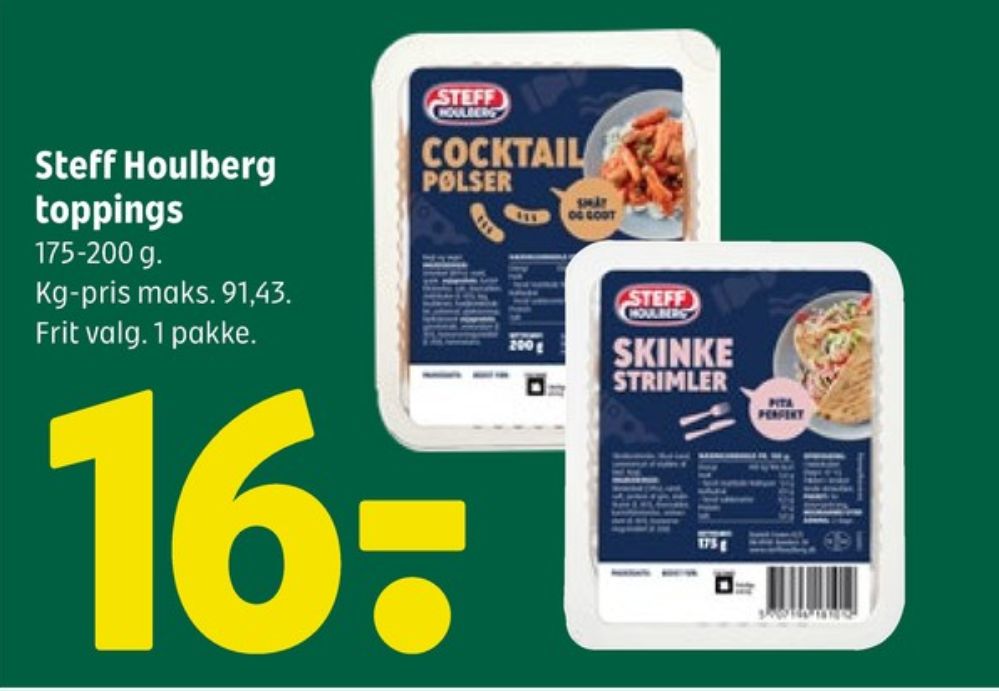 Steff Houlberg, Cocktailpølser