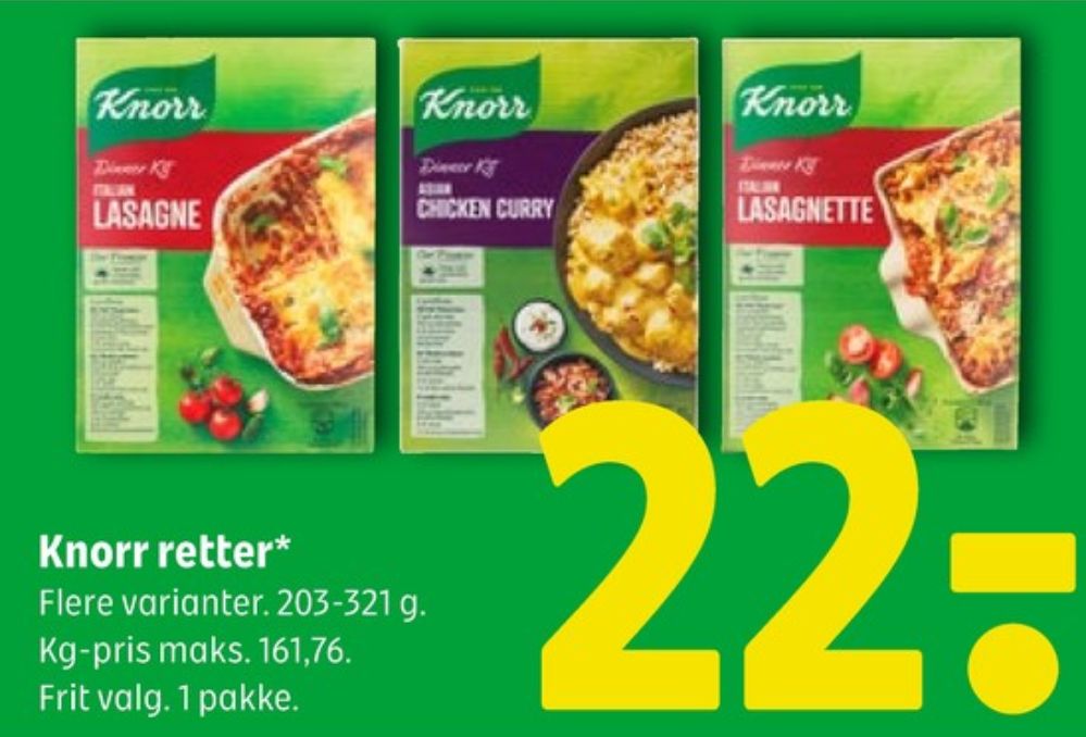 Knorr Dinner Kitt, Family Lasagne