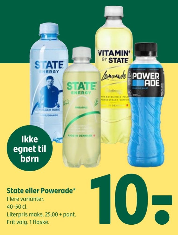 STATE Vitamin By State Lemonade, Energidrik