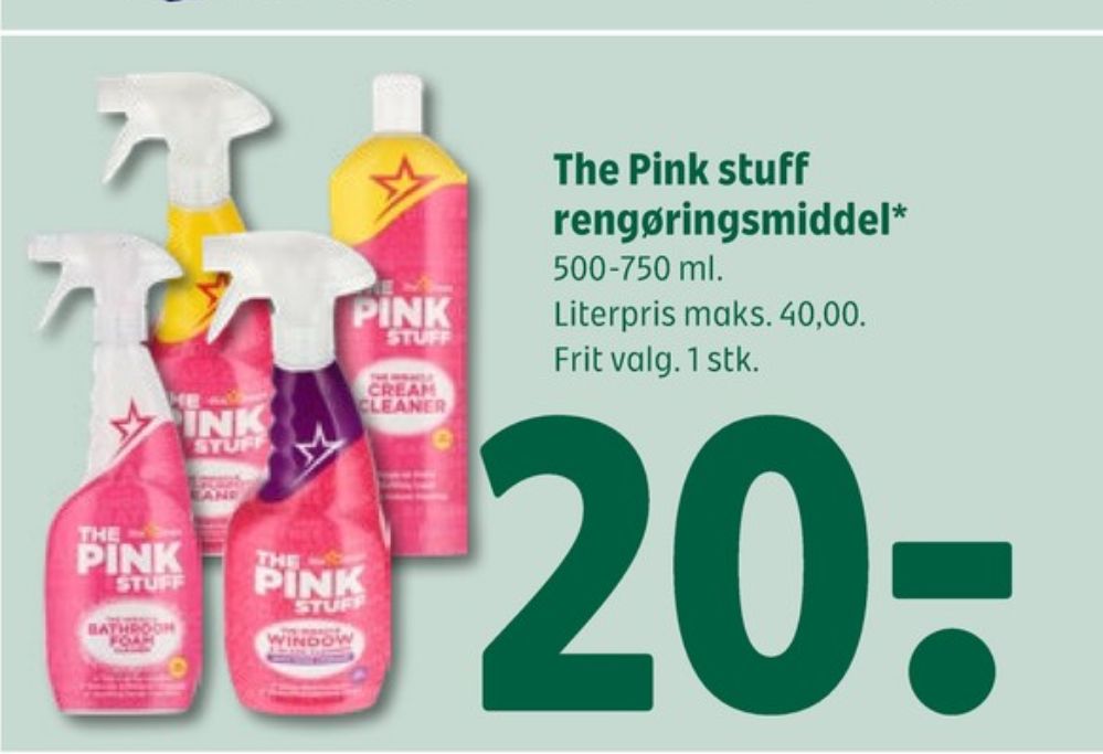 The Pink Stuff, WC-rens