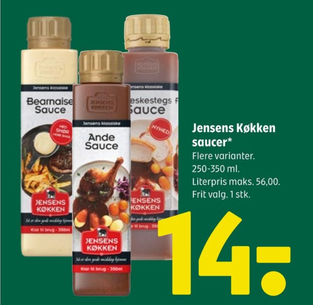Jensens Køkken, Bacon Bearnaisesauce