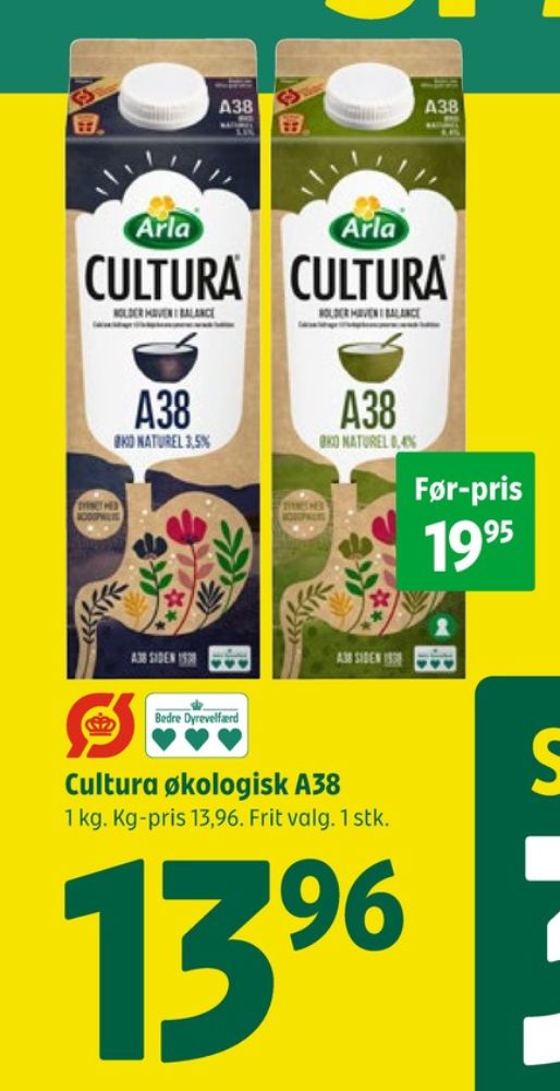 Cultura, A-38 Øko Naturel 3,5%