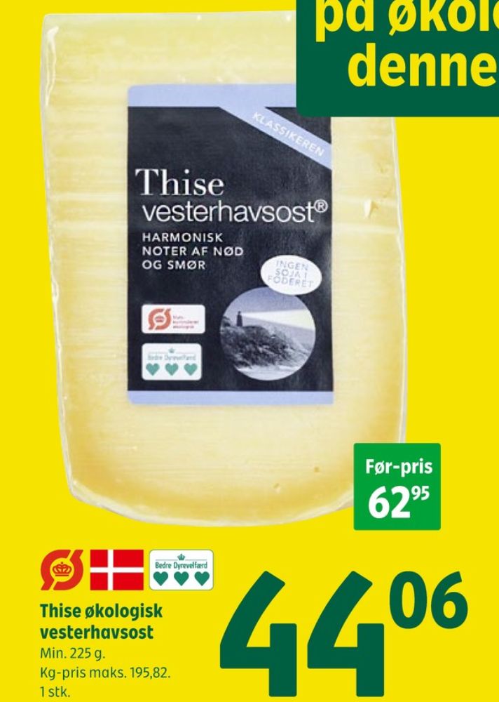 Thise Vesterhavsost, Skæreost