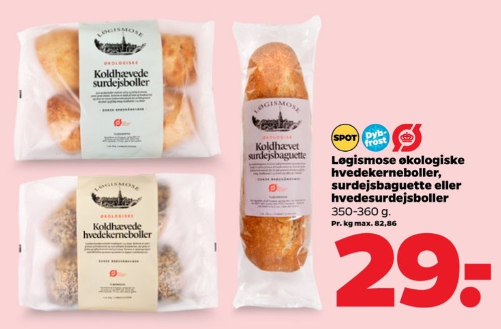 Løgismose, Hvedekerneboller