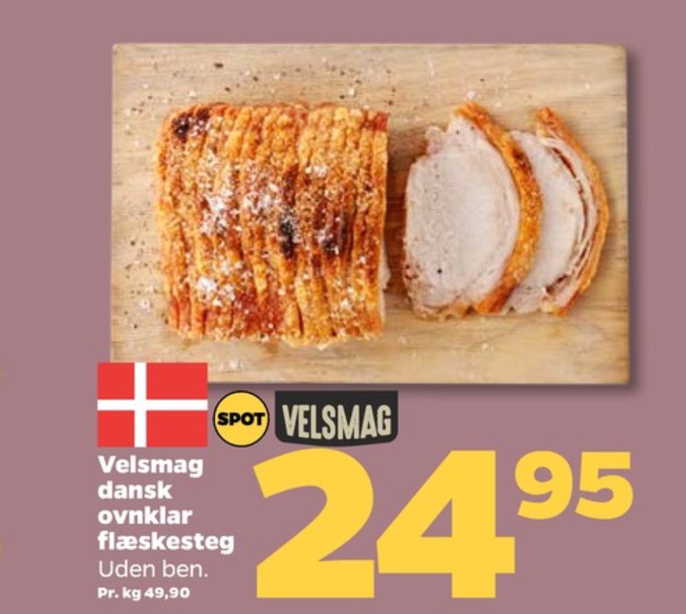 Velsmag, Flæskesteg