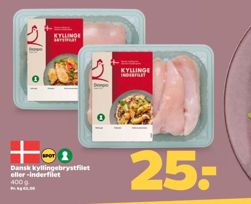 Danpo, Kyllingebrystfilet