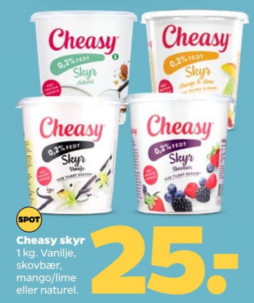 Cheasy, Vanilje Skyr 