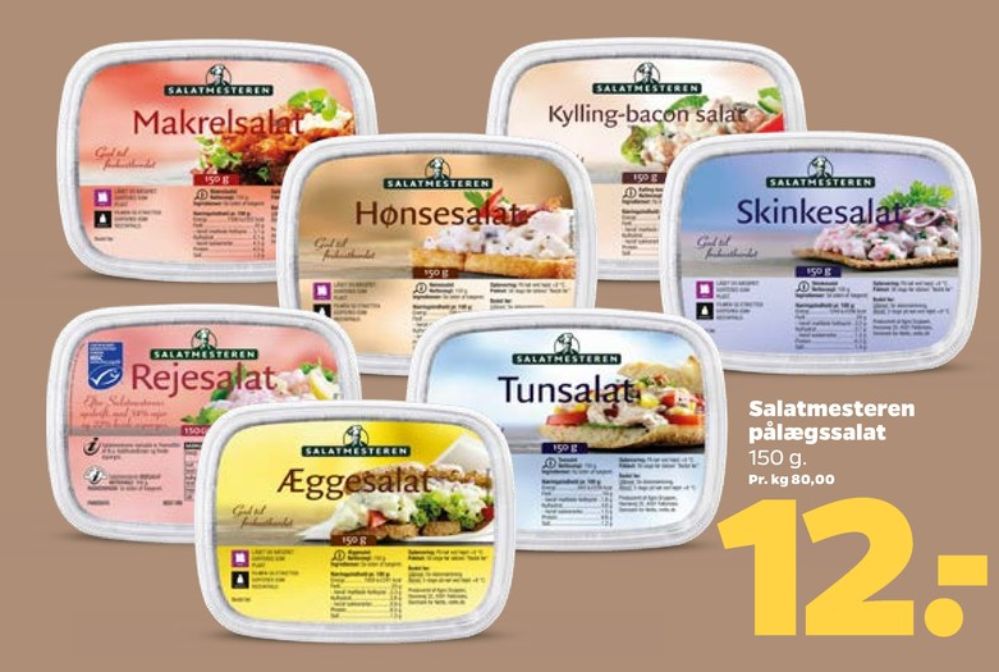 Salatmesteren, Makrelsalat