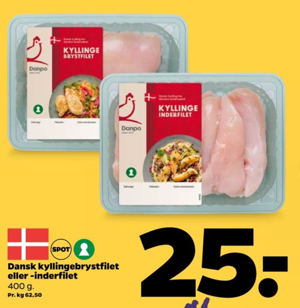 Danpo, Kyllingebrystfilet