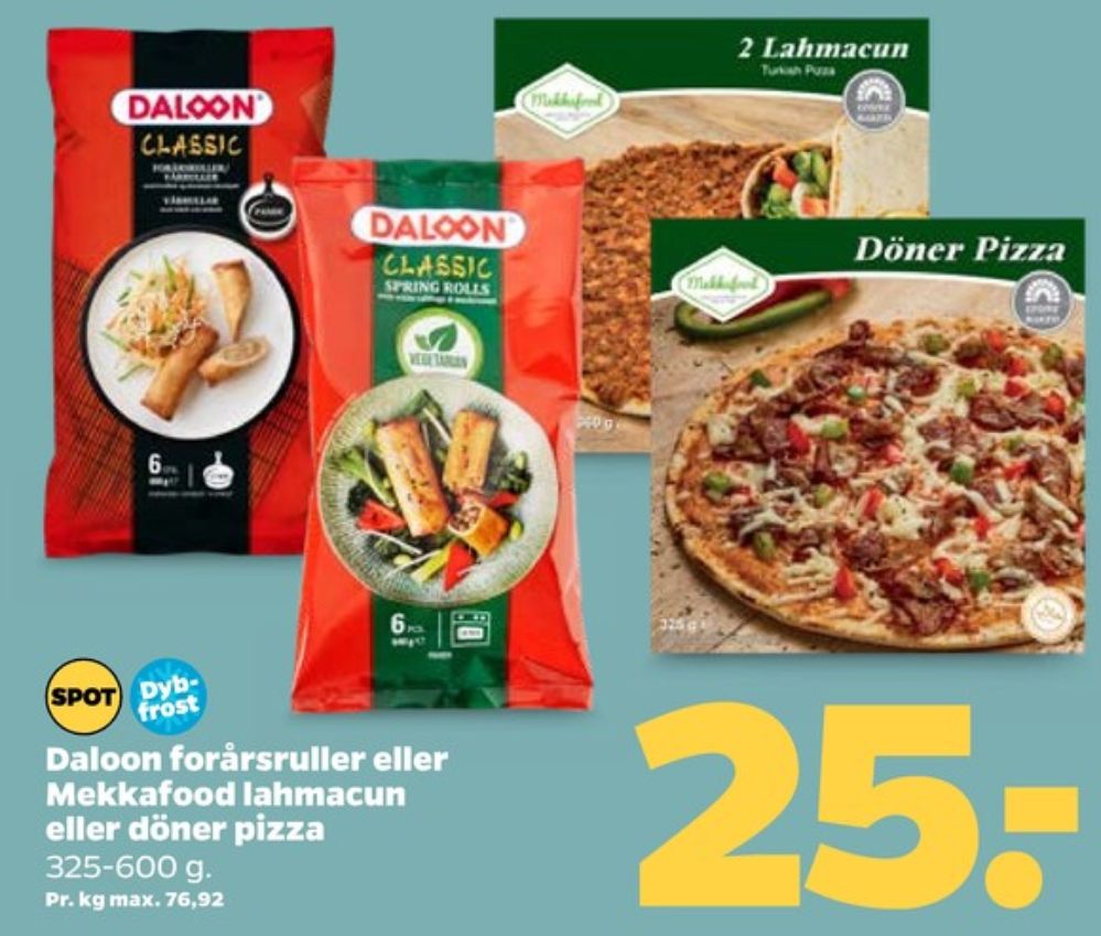 Daloon, Forårsruller