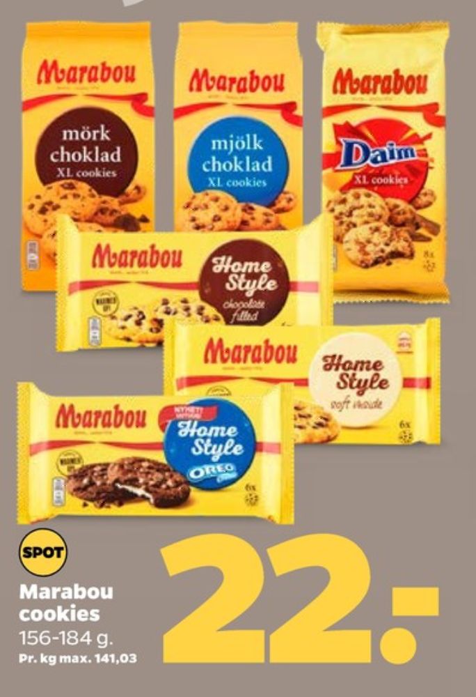 Marabou, Daim XL Cookies