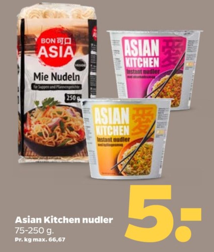 Bon Asia, Nudler