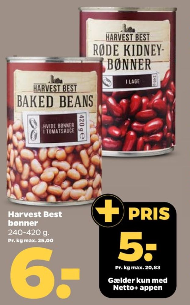 Harvest Best, Bønner