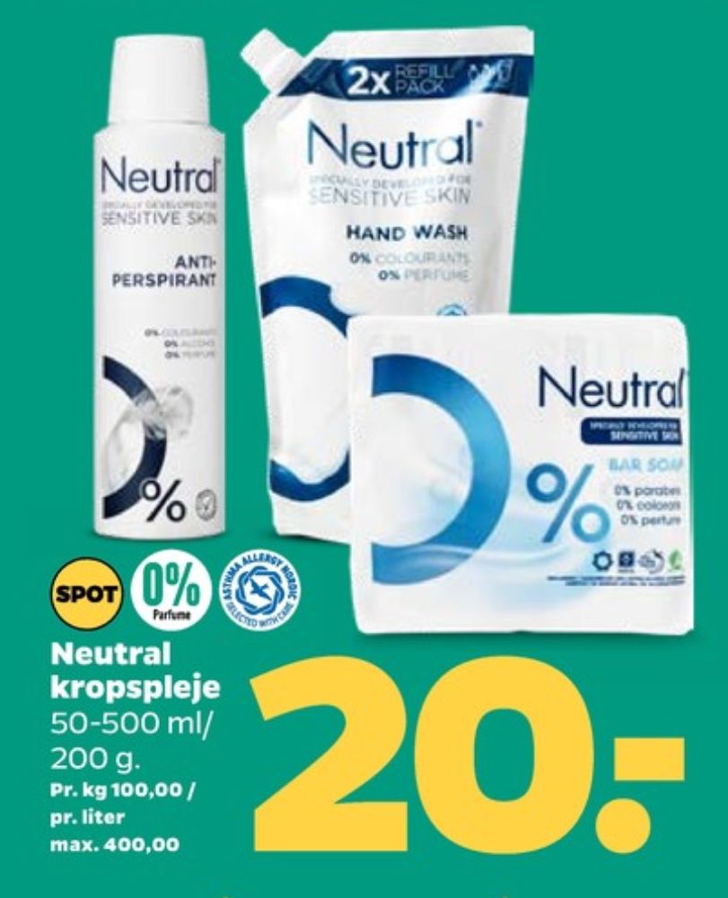 Neutral, Shampoo