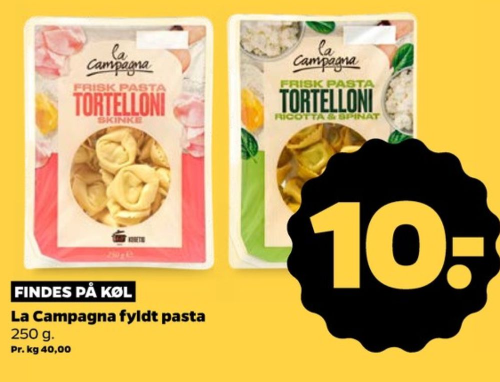 La Campagna, Tortelloni Ricotta & Spinat