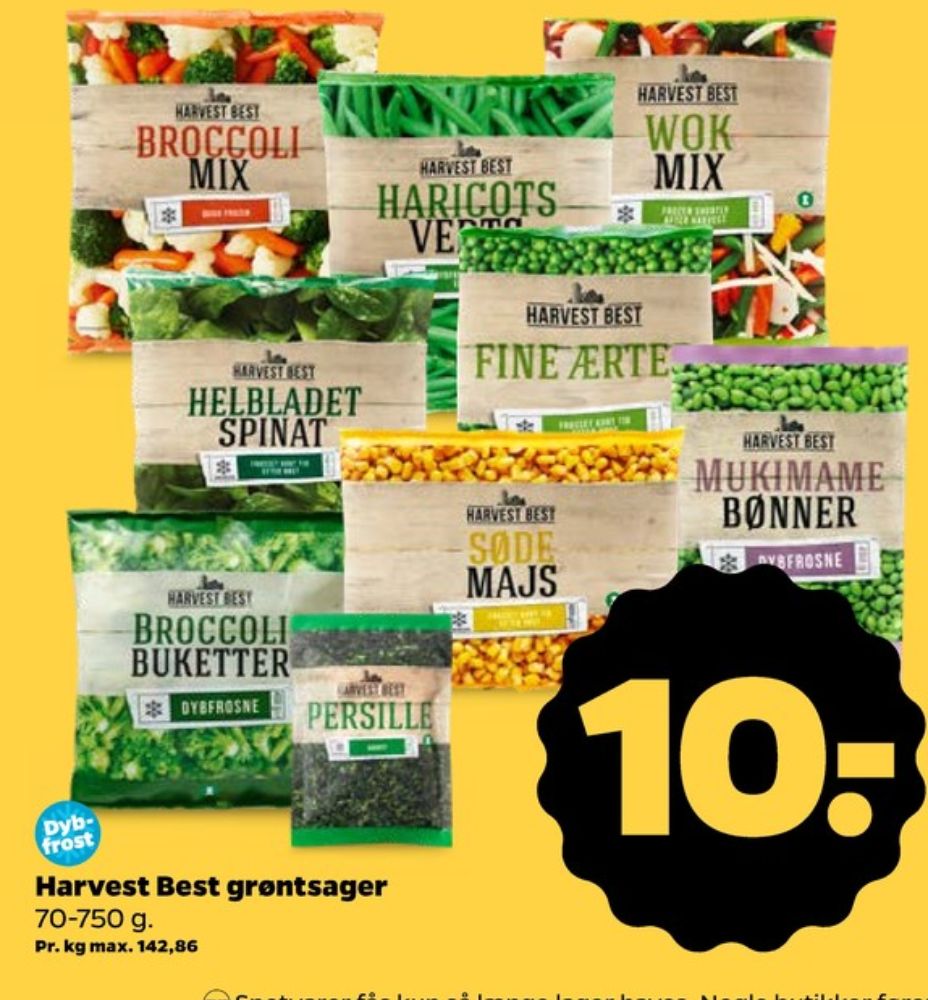 Harvest Best, Fine Ærter