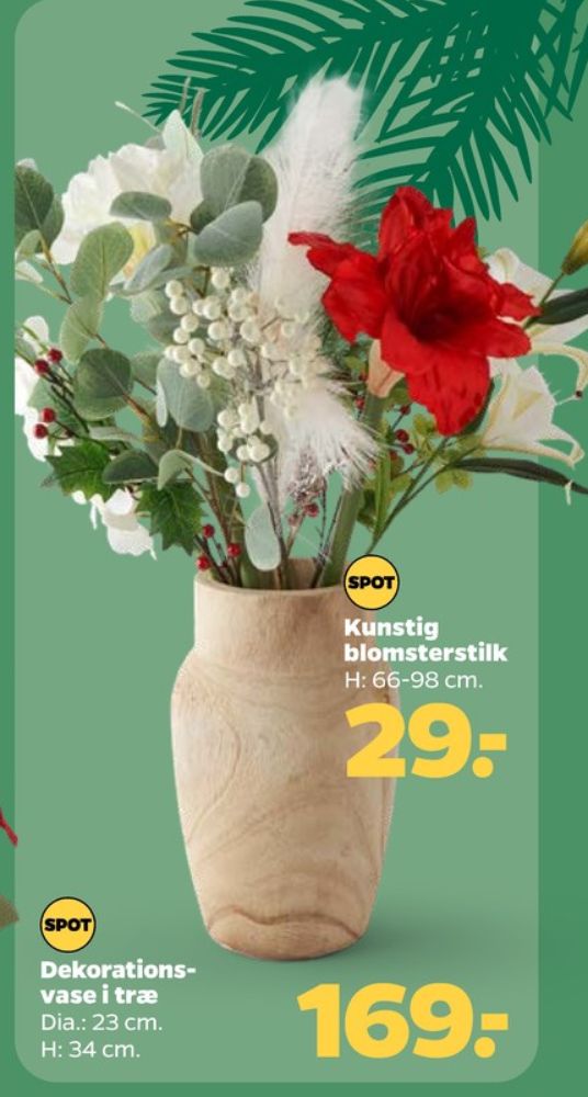 Kunstige blomster