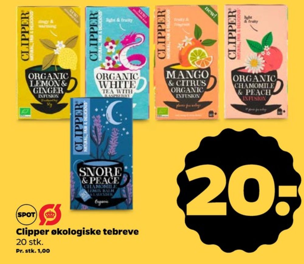 Clipper, Tebreve